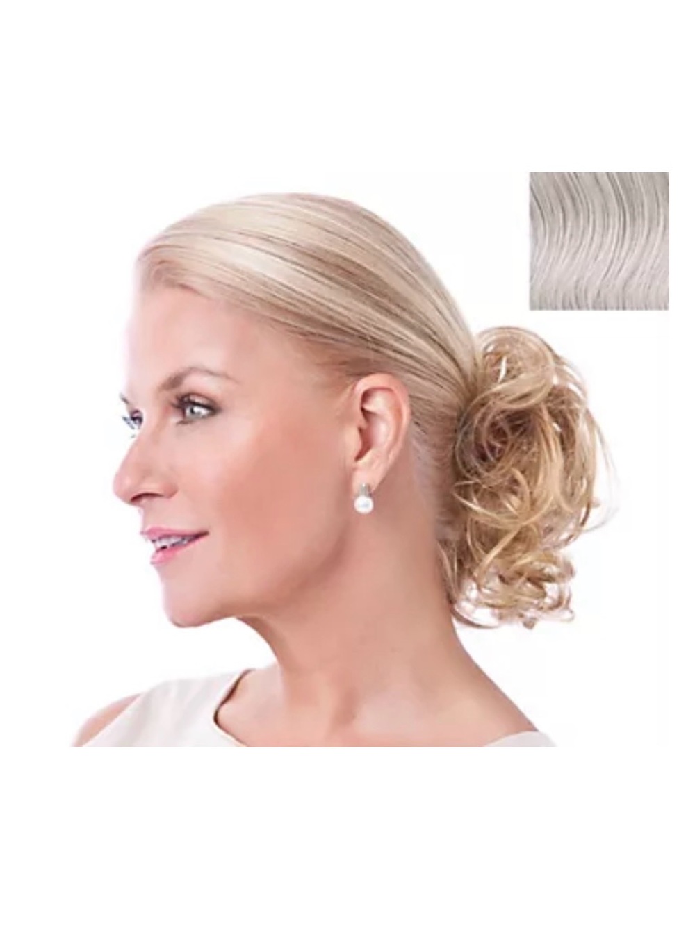 Toni Brattin Hair Fabulous #604 Toni Petite Pouf 900 Light Gray NWOT